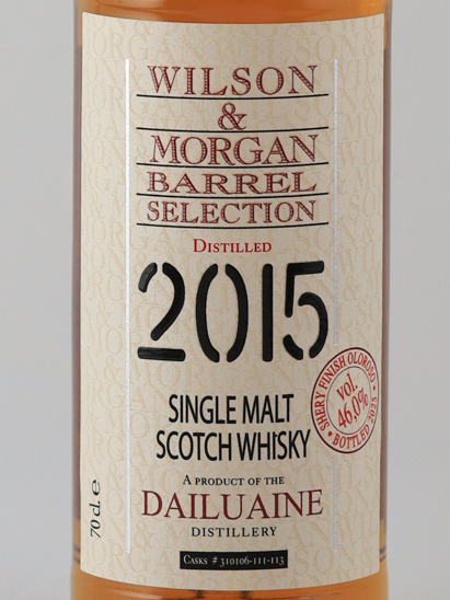 Wilson & Morgan Dailuaine 2015/2025 46%
