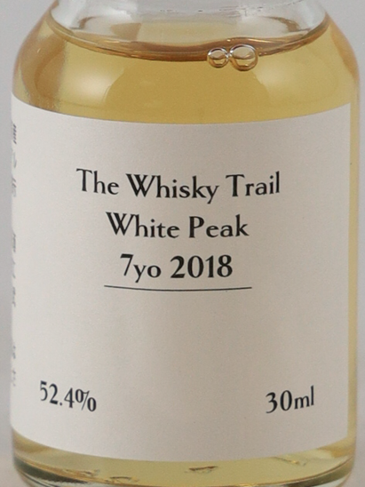 The Whisky Trail White Peak 7 Years Old 2018 52.4% 30ml