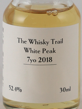 Load image into Gallery viewer, The Whisky Trail White Peak 7 Years Old 2018 52.4% 30ml