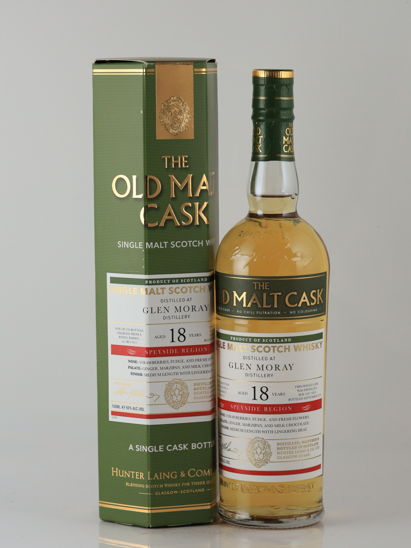 Old Malt Cask Glen Moray 18 Years 2007 50%
