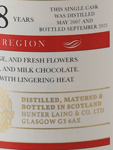 Load image into Gallery viewer, Old Malt Cask Glen Moray 18 Years 2007 50%