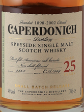 Load image into Gallery viewer, Caperdonich 25 Years Batch 4 [Authorized Import]