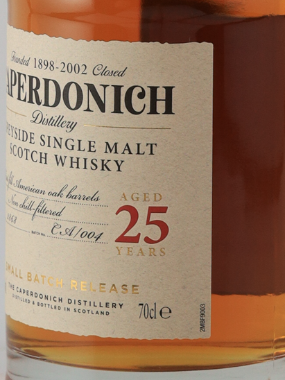 Caperdonich 25 Years Batch 4 [Authorized Import]