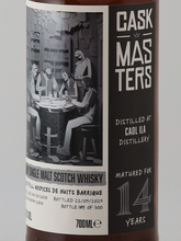 Load image into Gallery viewer, Cask Masters Caol ila 14 Years Old 2010 56.7%