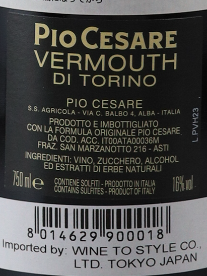 Pio Cesare Vermouth di Torino