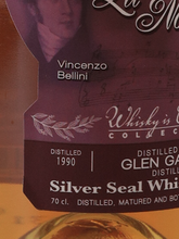 Load image into Gallery viewer, Silver Seal Glen Garioch 25 years 1990 52.1% (defective label)