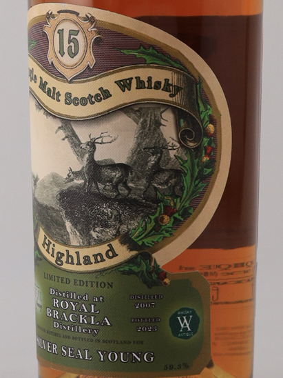 Silver Seal Royal Brackla 15 Years 2007 59.3%