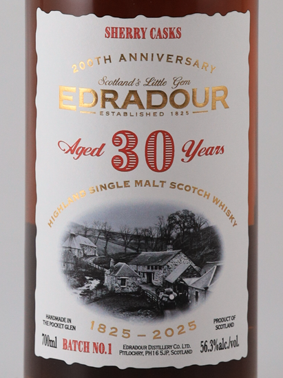 Edradour 30 Years Old 1995 Sherry Cask 56.3%
