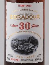 Load image into Gallery viewer, Edradour 30 Years Old 1995 Sherry Cask 56.3%