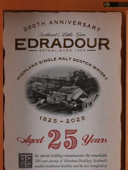 Edradour 25 years Madeira Cask 55%