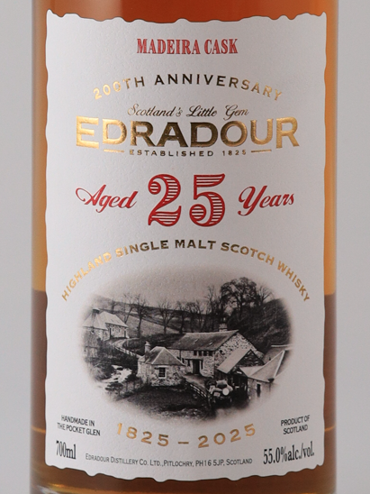 Edradour 25 years Madeira Cask 55%