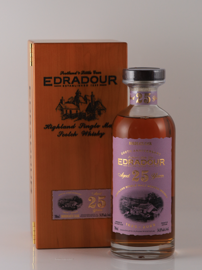 Edradour 25 years old Bordeaux cask 54.8%