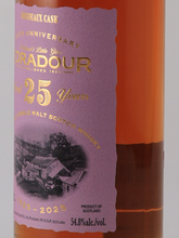 Load image into Gallery viewer, Edradour 25 years old Bordeaux cask 54.8%