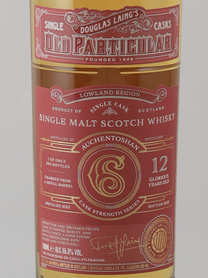 Old Particular Cask Strength Auchentoshan 12 Years 2013 55.3%