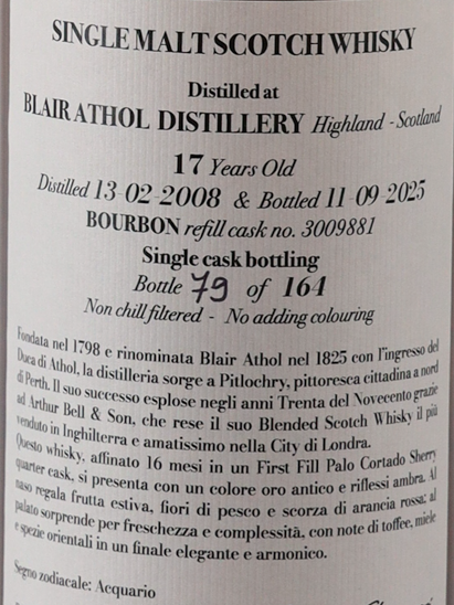 The Art Collection Blair Athol 17 Years 2008 53.3%