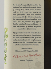 Load image into Gallery viewer, Micil Irish Gin 42%