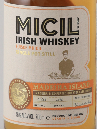 Micil Single Pot Still Madeira Island 46%