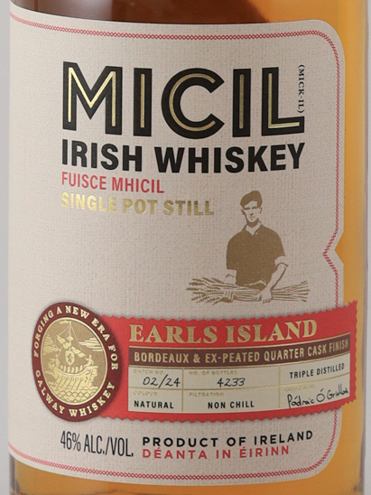 Micil Single Pot Still Earl's Island 46%