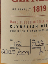 Load image into Gallery viewer, Clynelish 12 Years Old Hand Filled 2026 Bottled 53% (Defective Label)