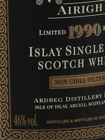 Ardbeg 1990/2008 Allie Nam Beast 46%