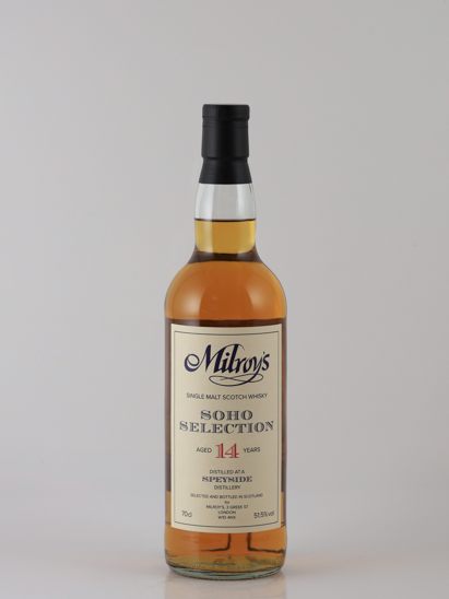 Milroy's Soho Selection Speyside 14 Years 2010 51.5%