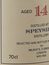 Load image into Gallery viewer, Milroy's Soho Selection Speyside 14 Years 2010 51.5%