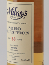 Load image into Gallery viewer, Milroy's Soho Selection Avon Distillers 9 Year Old 2016 51.5%