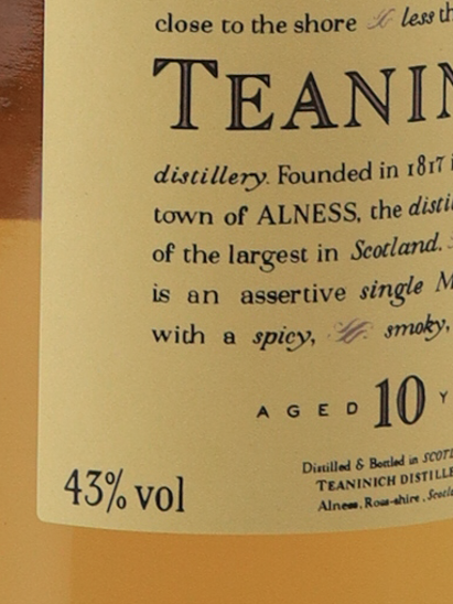 Teaninich 10 Years 2021 Release Lot 1315