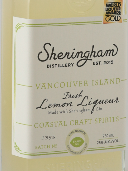 Sheringham Fresh Lemon Liqueur
