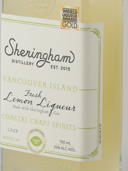 Sheringham Fresh Lemon Liqueur
