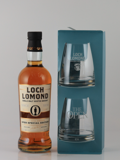 Loch Lomond British Open 154th Argentine Malbec Cask with Glass