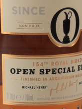 Load image into Gallery viewer, Loch Lomond British Open 154th Argentine Malbec Cask with Glass