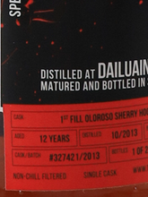 Load image into Gallery viewer, The Old Friends Dailuaine 12 Years 2013 50.8%