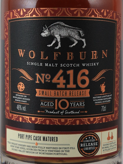 Wolfburn Batch 416 10 years