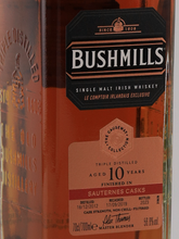 Load image into Gallery viewer, Bushmills 10 Year Old Sauternes Cask