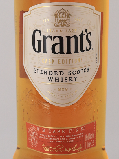 Grant's Rum Cask Finish 1L