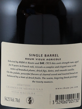 Load image into Gallery viewer, RUM JM SINGLE CASK 2015 #200073 FOR RUM&amp;Roots × BAR Goto 54.2%