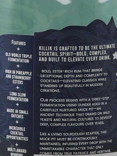 Killeek Silver Overproof 59%