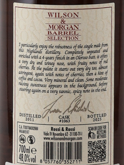 Wilson & Morgan Ardmore 14 Years 2011 48%
