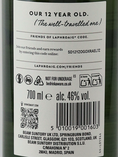 Laphroaig 12 years