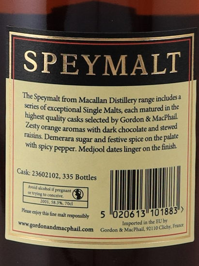 Speymalt From Macallan 2001/2025 58.3%