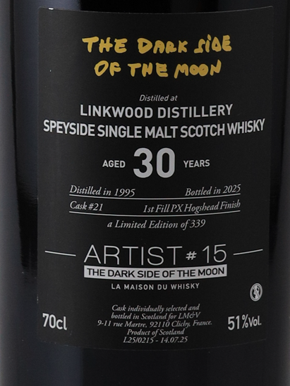 LMDW Artist Linkwood 30 years 1995 51%