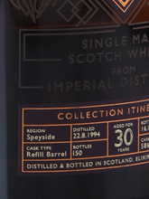 Load image into Gallery viewer, Imperial 30 Years 1994 30 Years of Friendship Elixir Distillers 41.1%