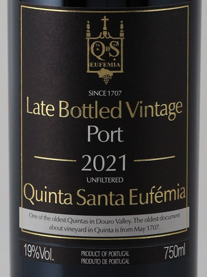 Quinta Santa Eufemia Late Bottled 2021