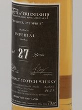 Load image into Gallery viewer, Imperial 27 Years Old 1998 Bar Parkmore x Casky 48.2%