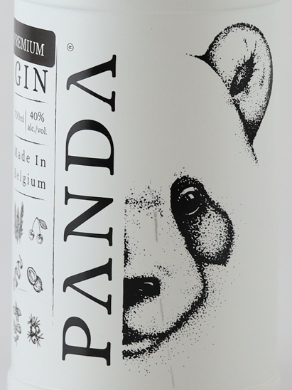 Panda Organic Gin 700ml (bottle dirty)