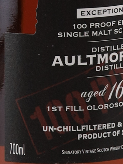 Signatory Aultmore 16 Years 2009 57.1%