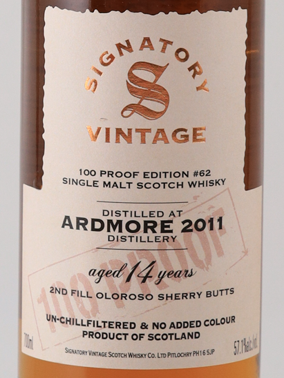 Signatory Ardmore 14 Years 2011 57.1%