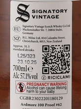 Load image into Gallery viewer, Signatory Ardmore 14 Years 2011 57.1%