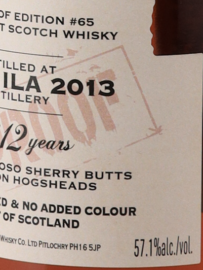 Signatory Caol ila 12 Years 2013 57.1%